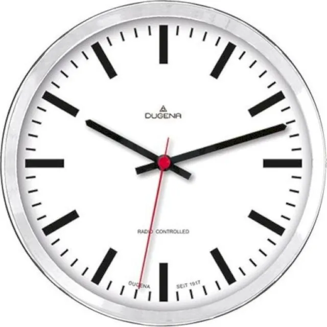 Dugena Wandklok - Unisex - Funk-Wand­uhr- 4460656 Leer