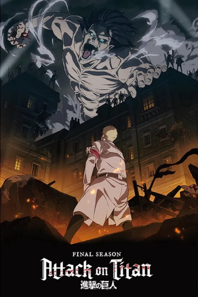 ABYSTYLE Poster Attack on Titan - S4 Key Art 61x91,5cm Divers