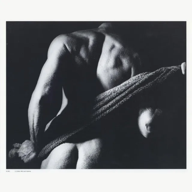 Catch Projecten Mini zwart-wit poster - Towel - Bertram Bahner - 24x30 cm