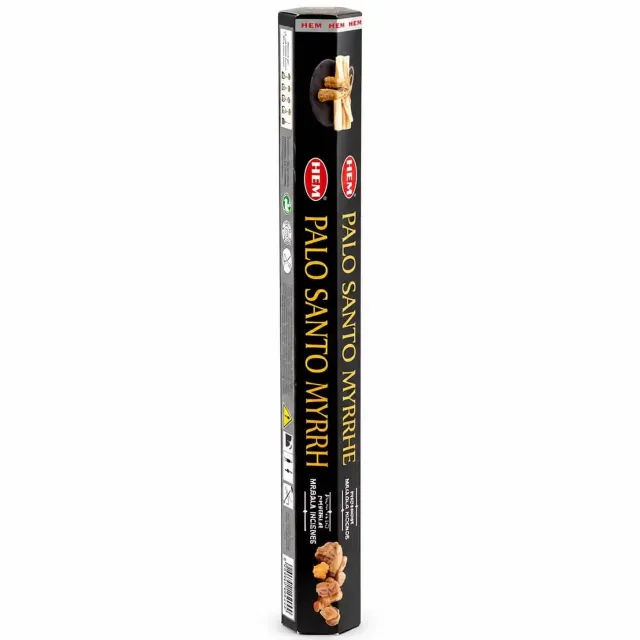 BERK HEM Hexagonale Wierook – Palo Santo Masala – Mirre Zwart