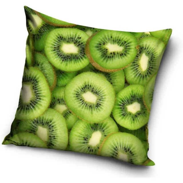 Fruits Kiwi kussenhoes 40*40 cm Groen