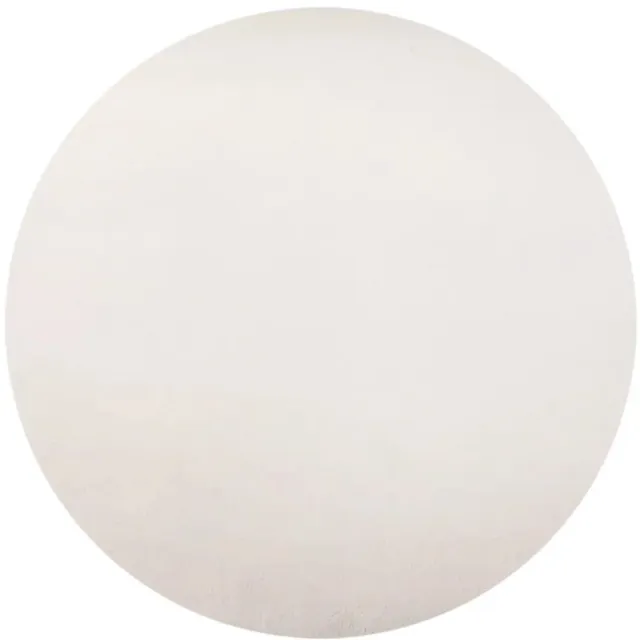 Dutch XXL Rond Wasbaar Vloerkleed | Tapijt | Sky | Uni | Crème | 200x200 cm