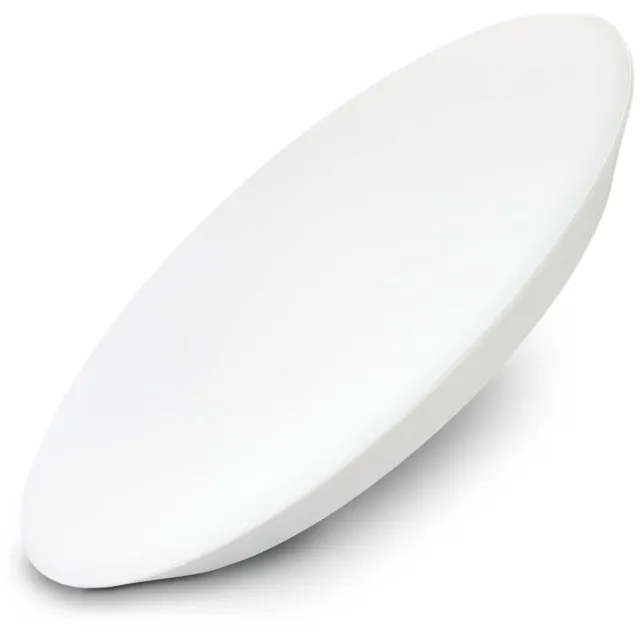 KWAZAR LUMINAIRE LED-plafondlamp plat - ronde plafondlamp - wit, 230V, IP44, 4000K modern, voor badkamer, gang, slaapkamer, balkon, woonkamer, keuken, kelder - MARY 12W met bewegingsmelder