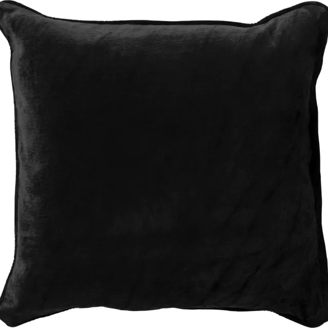 Hoii CHLOE | sierkussen 50x50 cm | Raven | zwart | Hoii | met duurzame kussenvulling