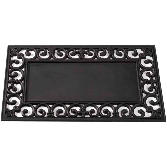 Smart Garden Products Deurmat Mix 'n mat - Rubberen frame - Voor inlegmatten Zwart
