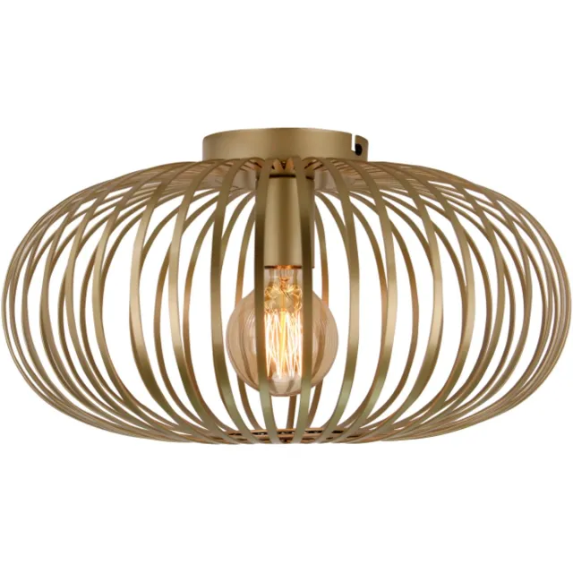 Chericoni Ligthing Chericoni - Curvato plafondlamp - 1 lichts - Ø 40 cm - Corrund Gold Goud