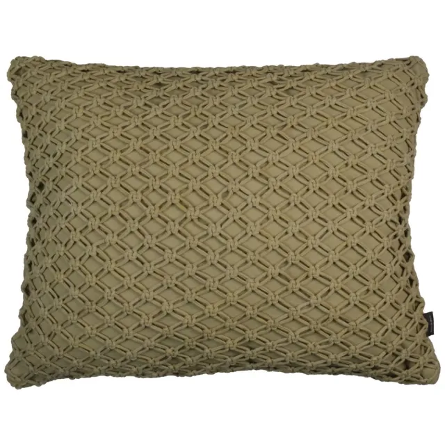 Linen & More Russo kussen groen 40x50cm