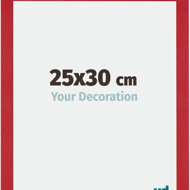 yd. Your Decoration - Fotolijst 25x30 cm - MDF - Rood - Mura