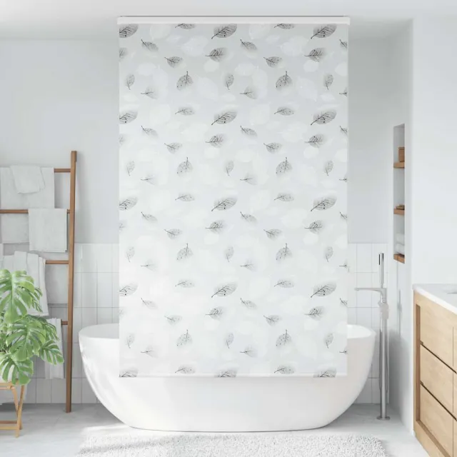 vidaXL Doucherolgordijn met cassette 140x240 cm stofbreedte 136 cm Grijs