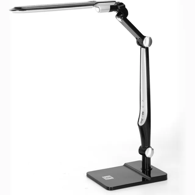 Aigostar Alexander - LED Bureaulamp - Dimbaar - Opvouwbaar - 6.6W - Instelbare Kleurtemperatuur - 3300K-6000K - Zwart