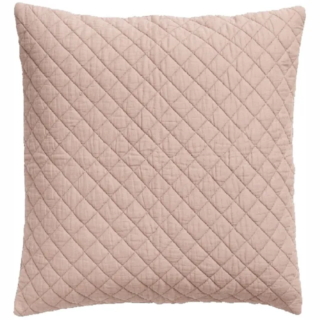 Nordal kussenhoes quilt roze 50 x 50