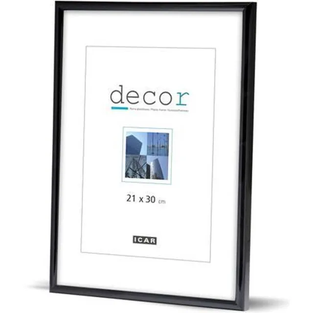 Icar Kunststof Fotolijst Decor C2 Zwart 13x18 cm