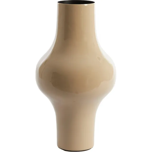 Light & Living Light&living Vaas deco Ø22x40 cm SINDO glanzend taupe