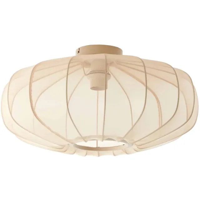 Light & Living Plafonniere Plumalia - Zand - Ø50cm - Modern Bruin