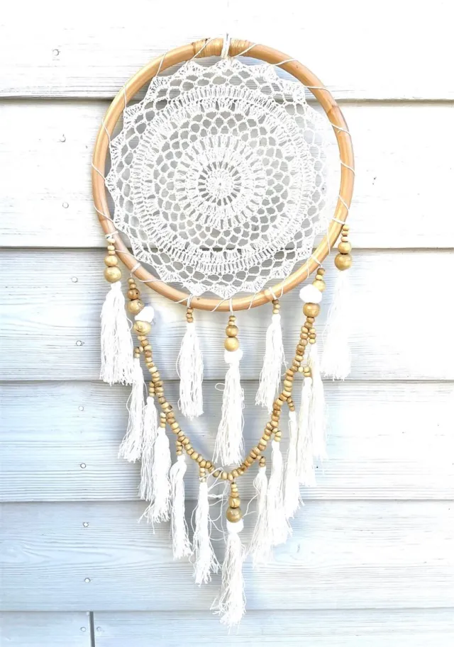 cot Dromenvanger Tania off white 32 cm Zie foto