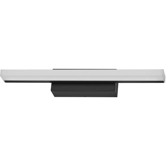 Osram Orbis Spiegellamp in zwart, 40 cm, aluminium behuizing, 6,8 W, 650 lm, IP44 beschermingsklasse, kleurtemperatuur instelbaar via Click CCT (4000 K en 3000 K), traploos dimbaar via aanraakbediening