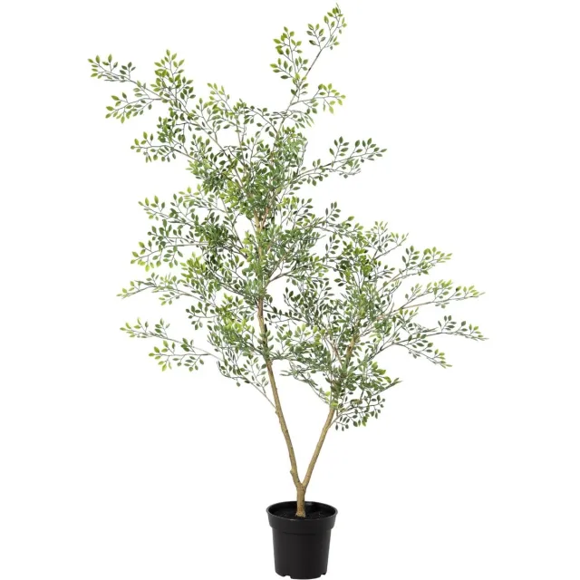 Trendyplants Kunst Bucida - Zwarte Olijfboom - Kunstplant - Hoogte 71cm - Potmaat Ø15cm Groen