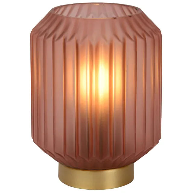 Lucide SUENO - Tafellamp - Ø 13 cm - 1xE14 - Roze