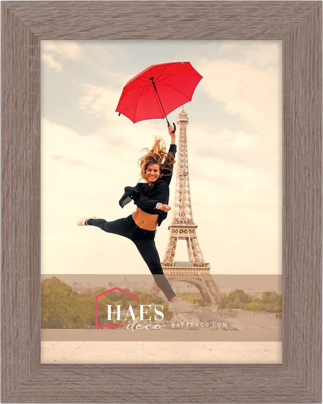 HAES deco Houten fotolijst Paris bruin voor 1 foto formaat 18x24 - SP001185