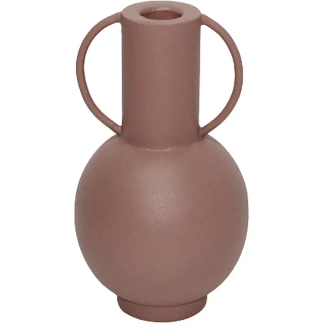 Branded by Kandelaar - Branded by - kandelaar Astrea roze - 18 cm hoog