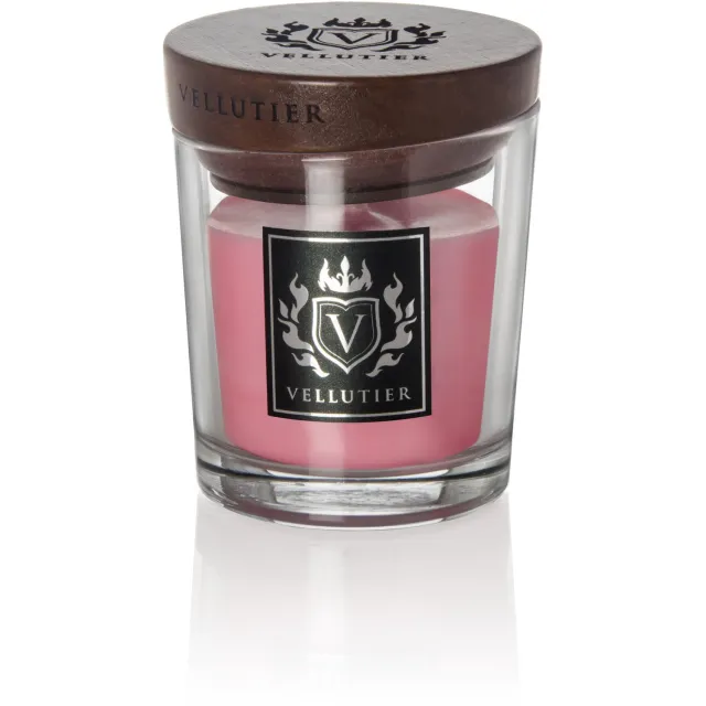 Vellutier Geurkaars Small Rosy Cheeks - 9 cm / ø 7 cm Roze
