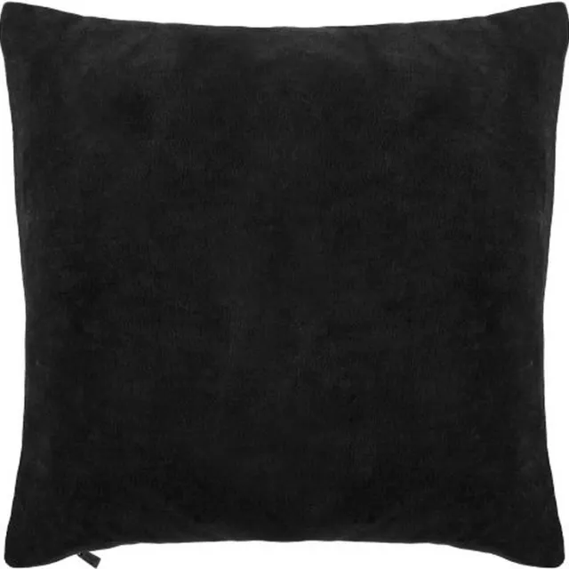 Tiseco Kussen (gevuld) COTTON - SET/2 - Fluweel - 45x45 cm - Zwart BLACK