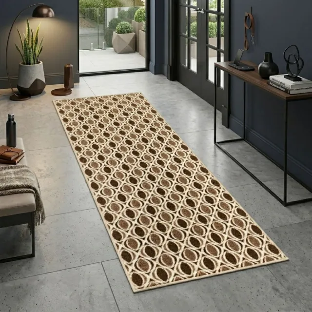 Floordirekt Tapijtloper - Vloerkleed - Cork - Keukenloper - 80 x 300 cm Beige