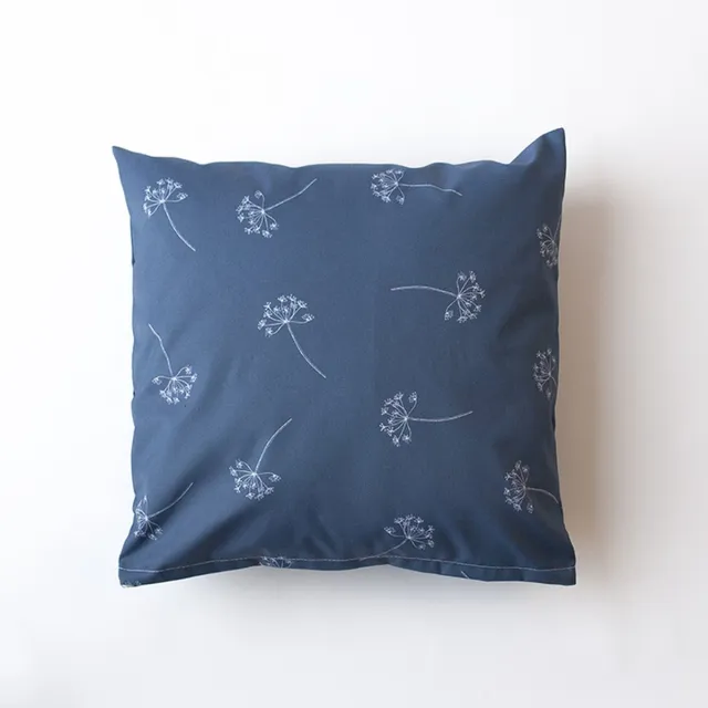 Studio Assorti Kussens woonkamer - Kussen PLEIN AIR 45×45 cm | dille - Moederdag - Kussenhoes met verborgen ritssluiting en kussen Blauw