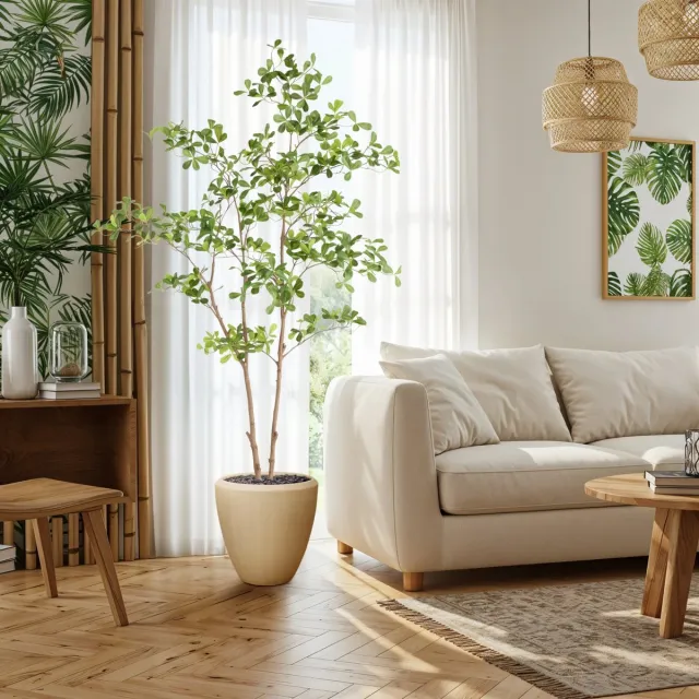 maxifleur Kunstplanten Pittosporum kunstplant 180cm Groen