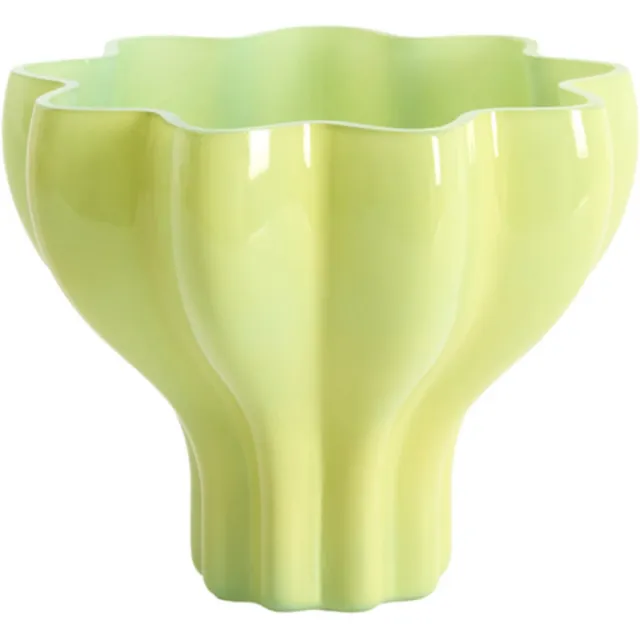 Light & Living Vaas LUSON - Groen - 20x20x15.5 cm