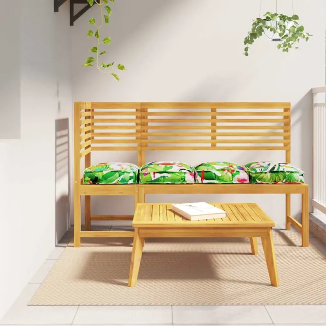 vidaXL Kussen 4 st Oxford Stof Multikleur 40 x 40 x 8 cm Meerkleurig