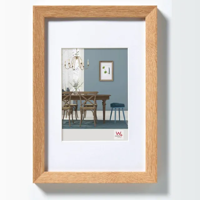 Walther Fiorito - MDF Houten lijst - Fotoformaat 24x30 cm - Licht Eiken Lichte eik
