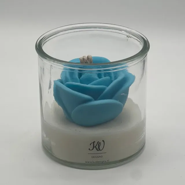 KV designs Kaars in glazen pot - 672