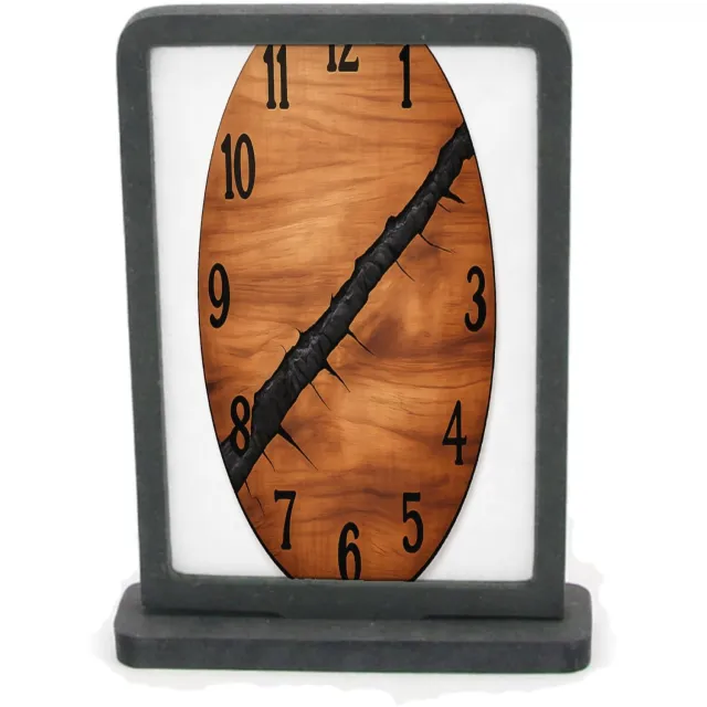 Mr Cadeautjes Houten fotolijst rechthoek met MDF inleg - design Een ronde kompasplaat met gegraveerde windrichtingen en een | cadeau Wit