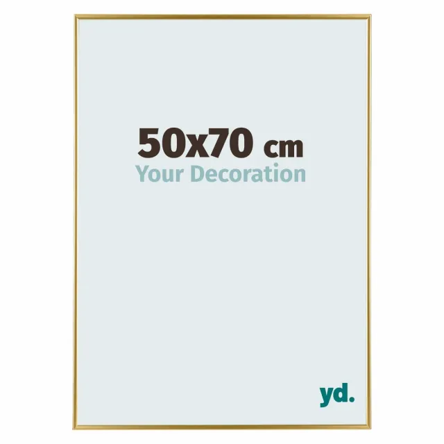 yd. Your Decoration - Fotolijst 50x70 cm - Kunststof - Goud - Evry