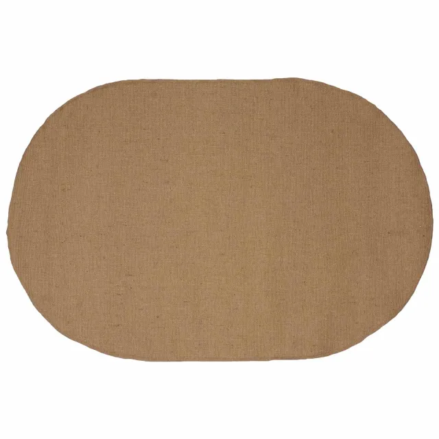 vidaXL Gebied Tapijt Naturel 122 x 183 cm Jute Bruin
