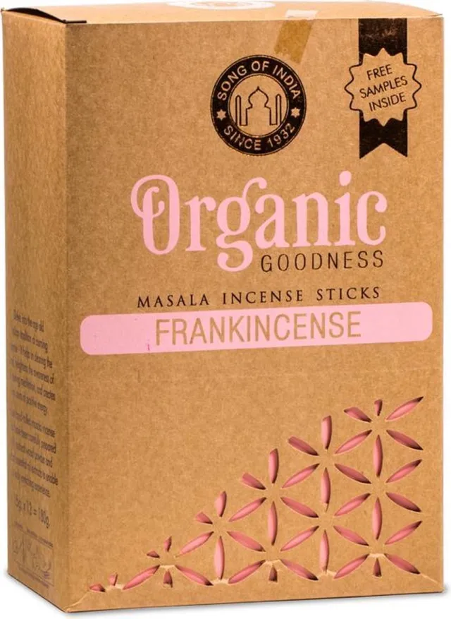 Yogi & Yogini naturals Masala Wierook Frankincense (12 pakjes van 15 gram) Meerkleurig