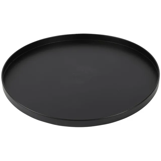 Countryfield Dienblad Barina | Zwart | XLarge | Metaal | Rond | Ø59 x H3cm