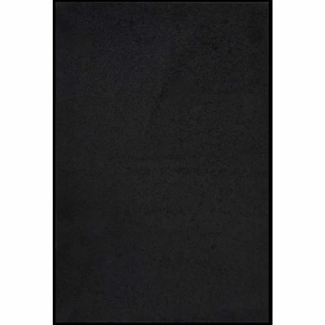 vidaXL Deurmat 80x120 cm zwart