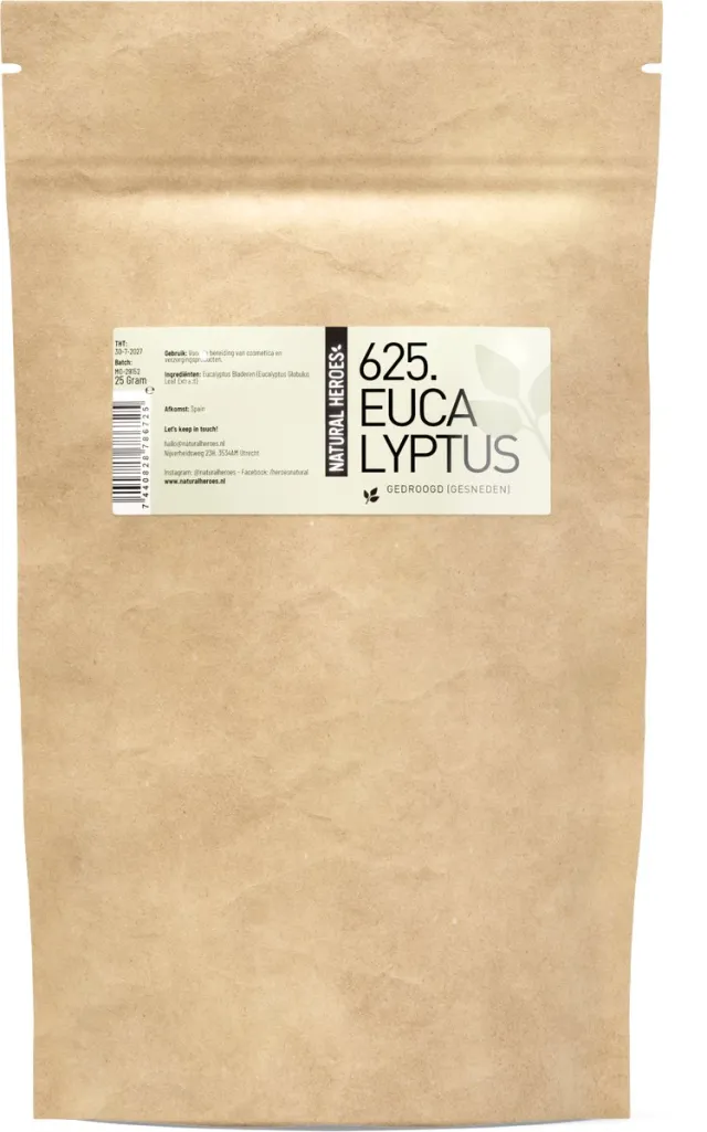 Natural Heroes Eucalyptus (Gedroogd & Gesneden) 50 gram