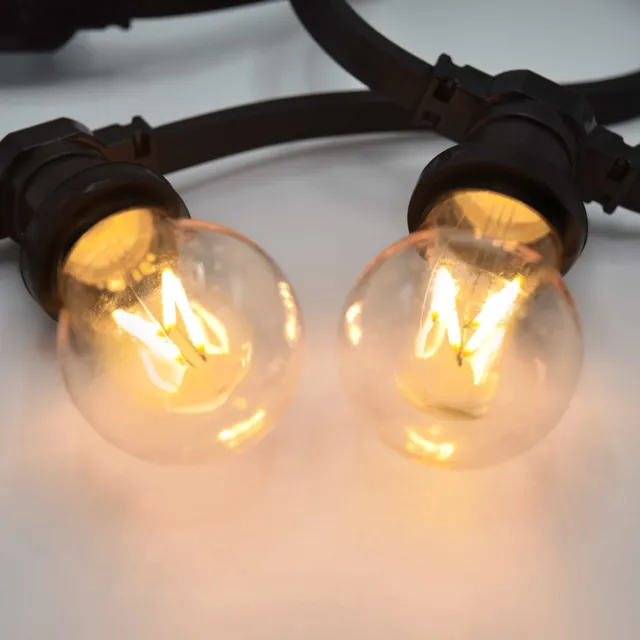 LumenXL Prikkabel set met dimbare 4 watt LED filament lampen
