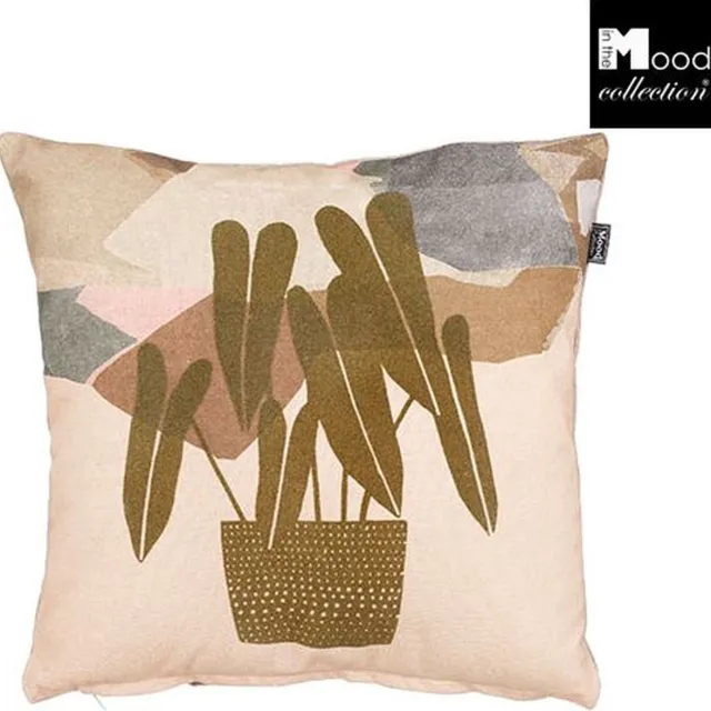 In The Mood Zane Kussen - Groen - L45 X B45 X H10 Cm