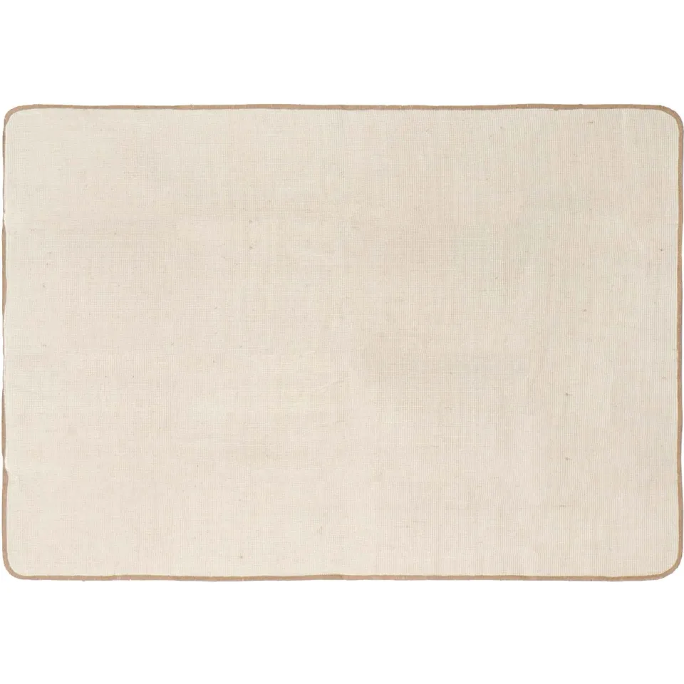 vidaXL Gebied Tapijt Licht Bruin 120 x 170 cm Jute