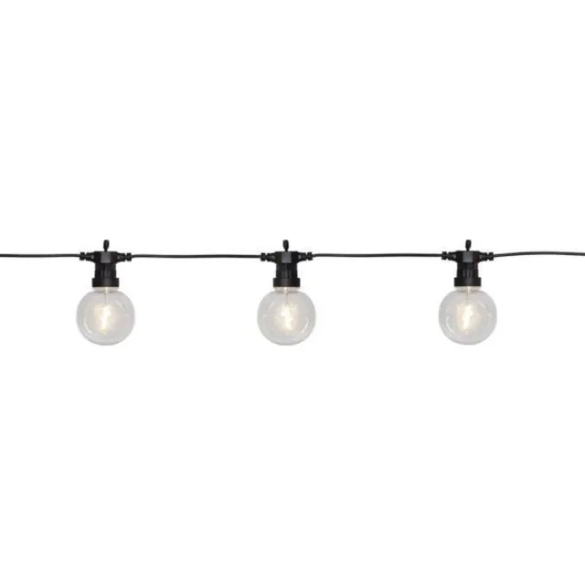 RTM Lighting Lichtsnoer 450cm met 10 lampjes -Warm Wit- prikkabel - lichtsnoer