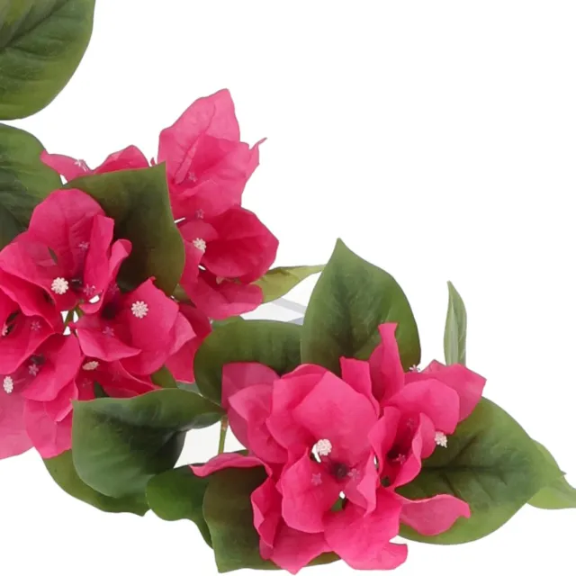 maxifleur Kunstplanten Bougainvillea Kunst Guirlande 180cm Roze