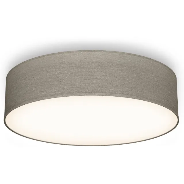 Briloner B.K.Licht - Plafondlamp - woonkamer lamp - slaapkamer plafonniere - 2x E27 fitting - beige - Ø38cm