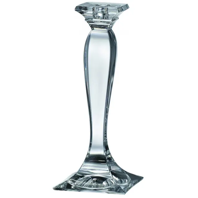 Bohemia crystal Echte kristallen kandelaar met 24% lood - PRINCE - Bohemia Kristal - kaarsenhouder 25 cm transparant