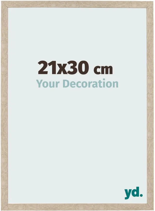 yd. Your Decoration - Fotolijst 21x30 cm - MDF - Sonoma Eiken - Bologna