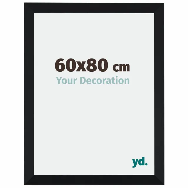 yd. Your Decoration - Fotolijst 60x80 cm - MDF - Zwart Mat - Catania