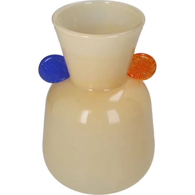 HD Collection Vaas Glas Beige 17.5x16x25cm